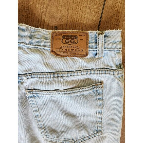 Vintage Distressed High Rise‎ Cut Off Denim Jean Shorts - Picture 6 of 6